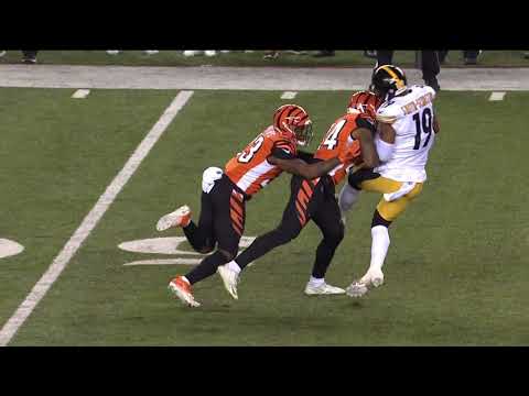 Vonn Bell HUGE HIT on JuJu Smith-Schuster