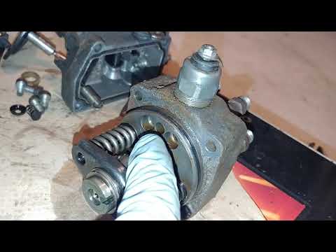 Bosch VE pump teardown - part 3 - fuel plunger and distribution block