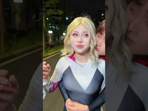 格温会伤害蜘蛛侠吗？！#cosplay  #shorts #SpiderMan