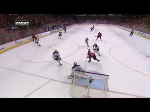 Ryan Miller amazing stick save on Mikhail Grabovski. January 12th 2014