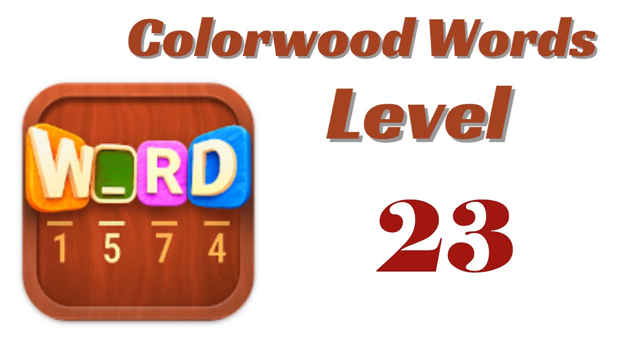 Colorwood Words level 23