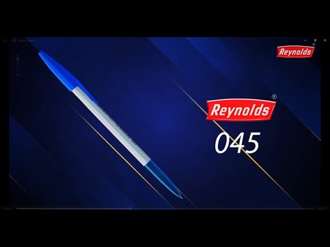 Reynolds 045 Fein Carbure Kugelschreiber (Blau, 0,7 Mm) – 60 Stück Packung Für Flüssiges, Verwischfestes Schreiben