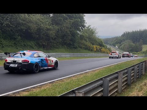 Einführungsrunde 3. Startgruppe 24h Qualifikationsrennen Nürburgring 2025