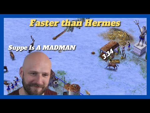 The Fastest Greek Classical Age Advance | Suppe (Poseidon) vs Count Von Count (Isis) #aom