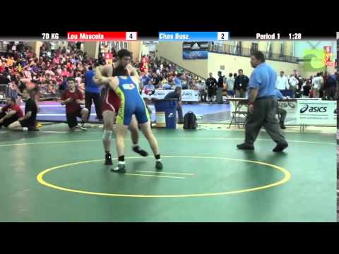 Men`s Freestyle 70 KG Lou Mascola vs. Chas Busz