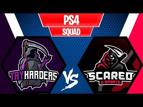 TRYHARDERS vs SCARED E-SPORTS - TORNEIO FORTNITE PS4 SQUAD - FINAL