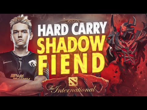 HARD CARRY SHADOW FIEND by 18 YEARS OLD CARRY GOD Yatoro - Team Spirit TI10 The International Dota 2