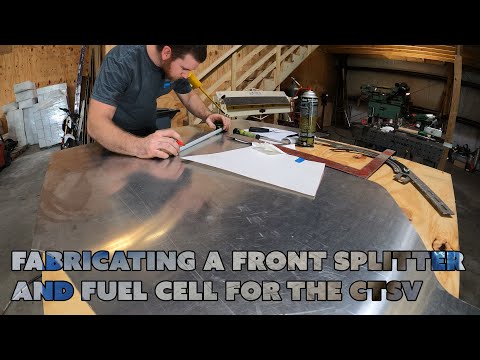 CTSV Splitter and Front Mount Fuel Cell Fabrication and Some Surprise Dyno Tuning