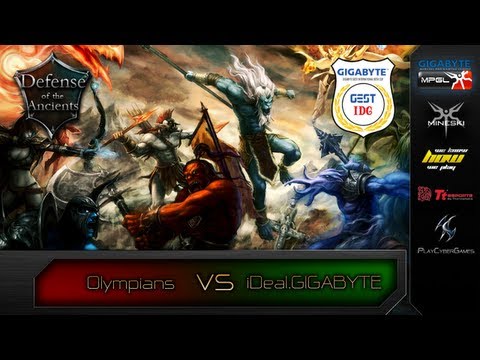 CGnetworkTV l GEST IDC April 2013 - Olympians vs iDeal.GIGABYTE- Final