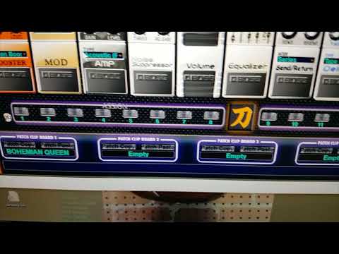 BOSS Katana How-to setup Volume + WAH pedals with GA FC foot controller