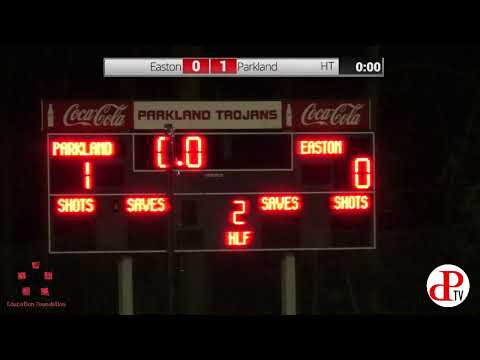 District XI Varsity Girls Soccer Playoffs - Easton Vs. Parkland