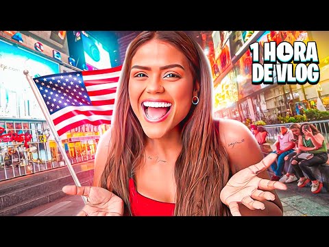 1 HORA DE VLOG EM NOVA YORK!!!