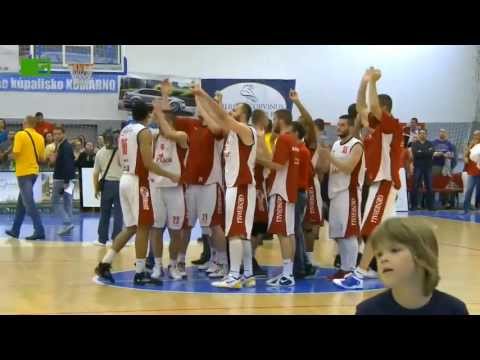 Highlight  MBK Rieker Komárno  Inter Incheba Bratislava, 5. finále extraligy, muži