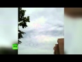 Военный самолет атакует здание обладминистрации Луганска (ВИДЕО ОЧЕВИДЦА) 