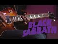 War Pigs Black Sabbath Guitar Cover