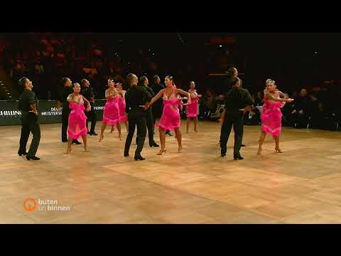 Mit viel Energie tanzt Ludwigsburg zu "Power of Music" auf Platz 4