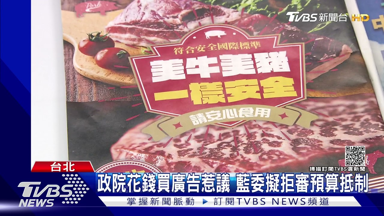 政院宣傳公投花錢買廣告 藍委拒審預算抵制