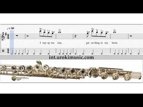 Flöte Lernen Taylor Swift - Shake It Off Noten Flötenunterricht Schule Lied Lehrer Klasse Unterricht