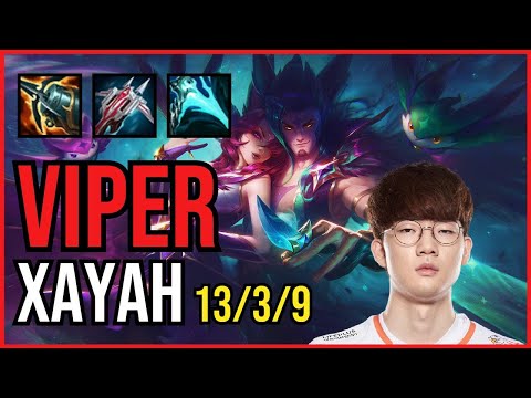 VIPER - XAYAH vs DRAVEN ADC - KR Challenger - Patch 11.7