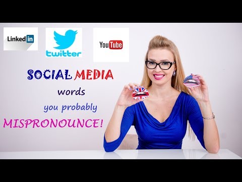 SOCIAL MEDIA Words you Mispronounce - Słowa Angielskie Które Źle Wymawiasz!
