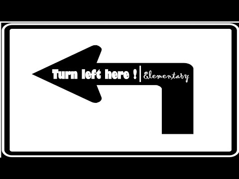 English pod (016)  .Turn left here ! (elementary ) . #English_pod . (Daily life  situation ).