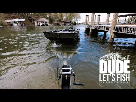 The TH Marine Z-Launch is perfect for a Jon Boat!!