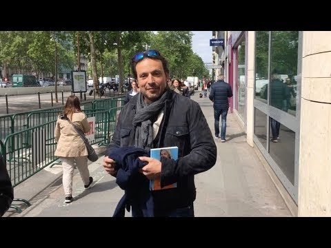 EXCLUSIVE : Bruno Salomone at RTL radio station in Paris