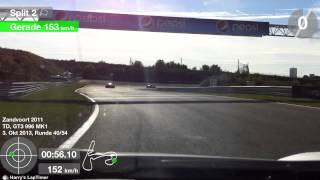 preview picture of video 'Eine Runde im 996 GT3 MK1 auf der Rennstrecke in Zandvoort beim PCC'