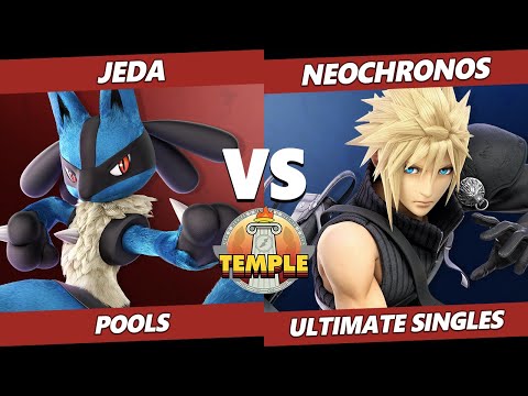 Temple: Hermès Edition - Jeda (Lucario) Vs. NeoChronos (Cloud) SSBU Ultimate Tournament