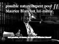Thumbnail for &quot;Maurice Blanchot&quot;