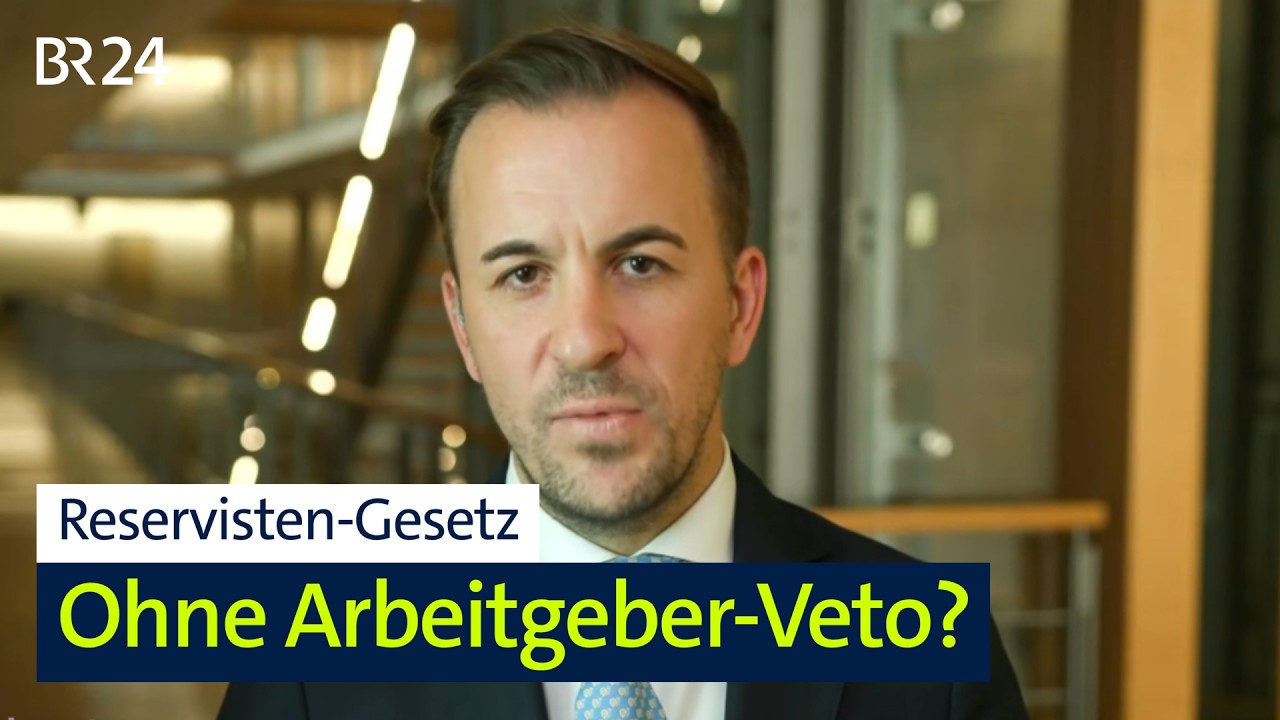 Reservisten: "Muss möglich sein, ohne dass die Wirtschaft zusammenbricht" | Kontrovers | BR24