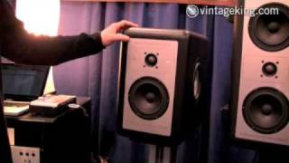 Video thumbnail for Barefoot MicroMain35 | AES 2009 | Vintage King Audio by Vintage King
