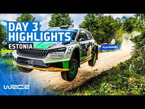 WRC2 2023 ラリーエストニア Day3ハイライト動画