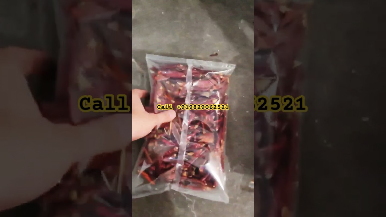 🌶 Automatic Chilli Packing Machine | Low Cost Economic Model | All India Delivery 🚚
