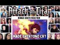 Crying to Hange Death Reaction Mashup Attack On Titans Final Season Part 3