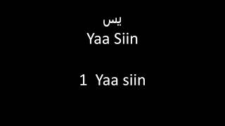 Download lagu SURAT YASIN di lengkapi dengan huruf latin dan terjemahan bahasa Indonesia mp3 Download lagu SURAT YASIN di lengkapi dengan huruf latin dan terjemahan bahasa Indonesia mp3