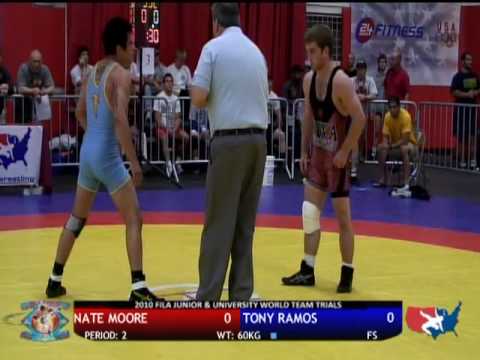 FILA JR Freestyle 60kg - Nate Moore vs. Tony Ramos