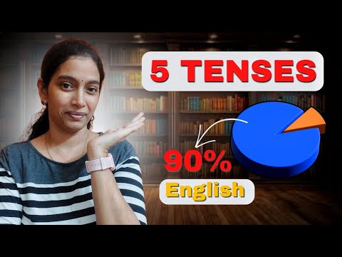 5 tenses= 90% of English!!