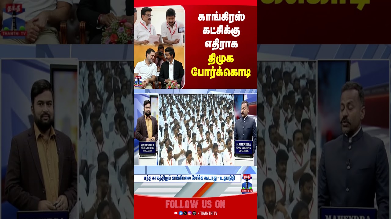 Congress | DMK | MK Stalin | Udhayanidhi Stalin