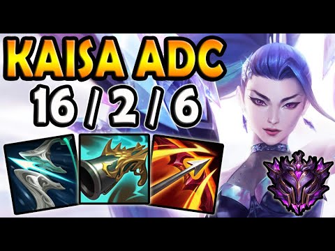 Kaisa vs Senna [ 60% WIN RATE ] ADC- Korea Master 11.15 ✔️