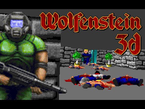 Doomguy in Wolfenstein 3D - Wolfendoom with Vengeance