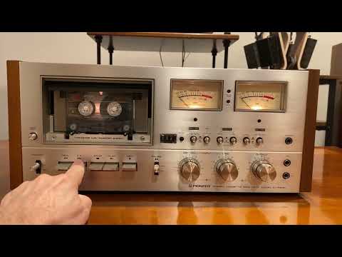 Pioneer CT-F9191 4-Track Stereo Cassette Tape Deck - Recently Cleaned - Amazing Shape image 23