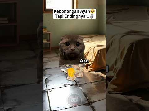 MEME KUCING HARU 😿KEBOHONGAN AYAH 🥺 Tapi Endingnya... 🗿#memekucing