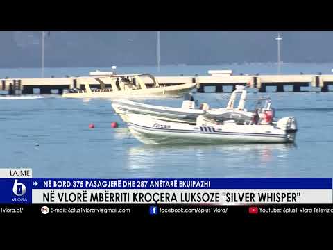 Thumbnail for Në Vlorë mbërriti kroçera luksoze "Silver Whisper" - Në bord 375 pasagjerë dhe 287 anëtarë ekuipazhi