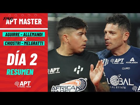 Highlights TOLITO AGUIRRE - TITO ALLEMANDI vs CHIOSTRI - MELGRATTI | APT MASTER FINAL 2022 - Día 2