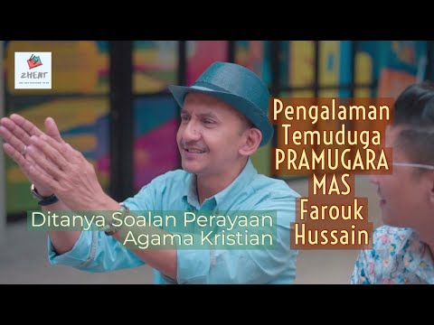 Ditanya Soalan Mengenai Perayaan Agama Christian - Pengalaman Temuduga PRAMUGARA MAS Farouk Hussain
