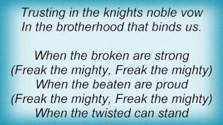 Sting - The Mighty Lyrics
