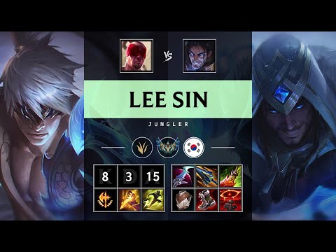 Lee Sin Jungle vs Sylas - KR Challenger Patch 25.21