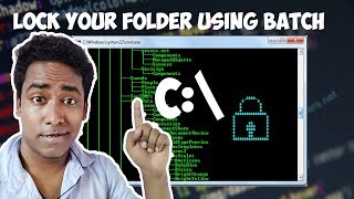 How To Lock Your Folder Without Any Software | Using Batch File