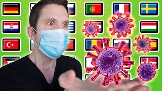 How To Say "PANDEMIC!" in 30 Different Languages ft. Google Translate